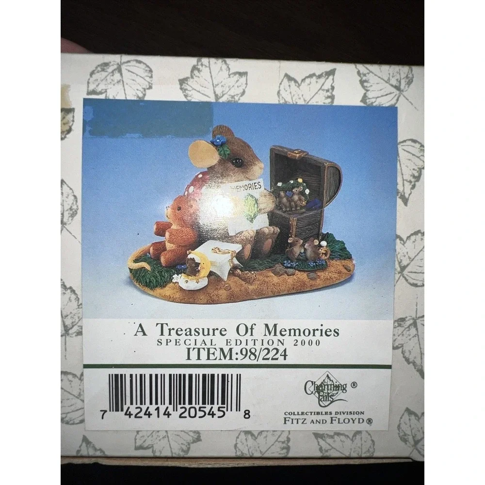 Charming Tails A Treasure Of Memories 98/224‎ Brand New Sealed Mint 2000